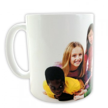 Taza blanca calidad extra